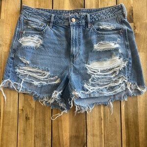 American Eagle Outfitters Women's Distressed Denim Shorts